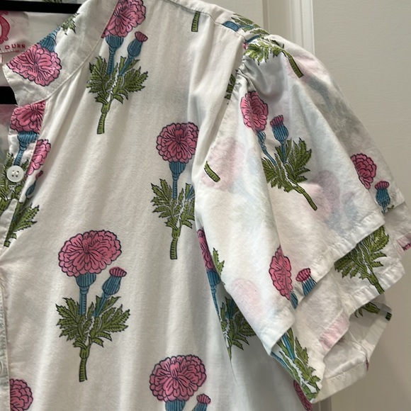 Victoria Dunn size XL dress pink blue green white floral - Picture 4 of 7